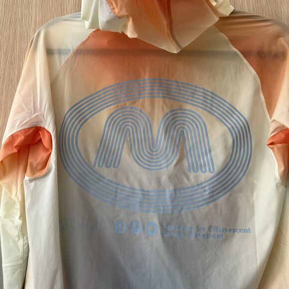 $178 LULULEMON x MADHAPPY Packable Run Jacket Size 2 Lightweight Front Zip Hood - Picture 12 of 15